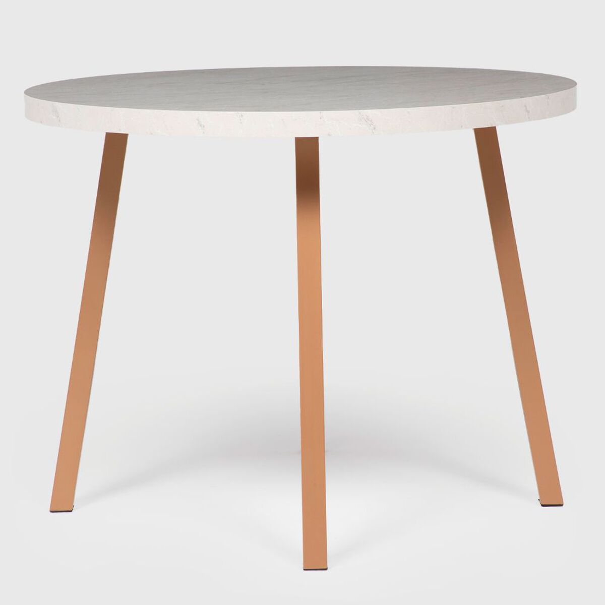 Mesa de Comedor Redonda Roca Atalanta 99cm Canela