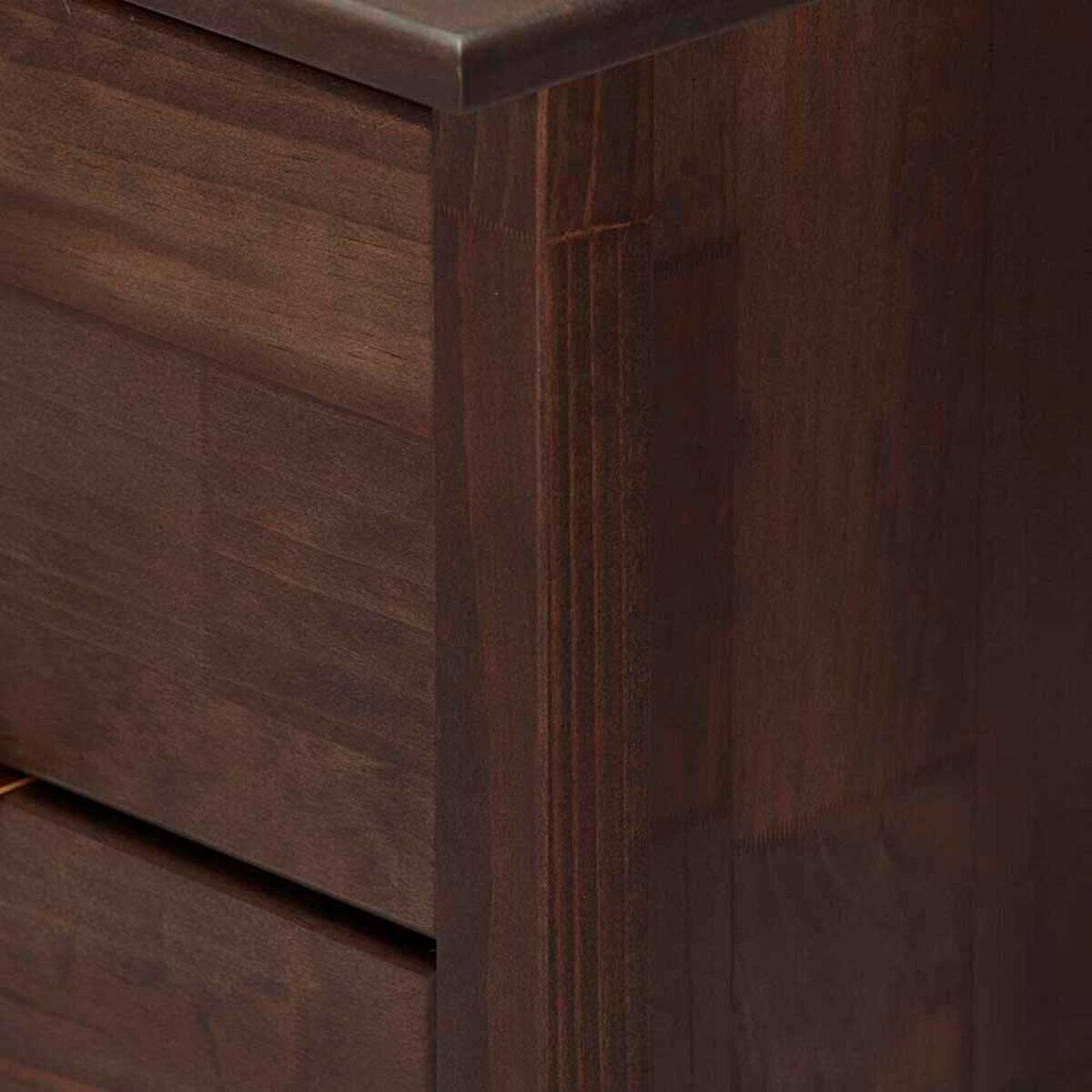 Velador Rosen Soho 2 Cajones Chocolate