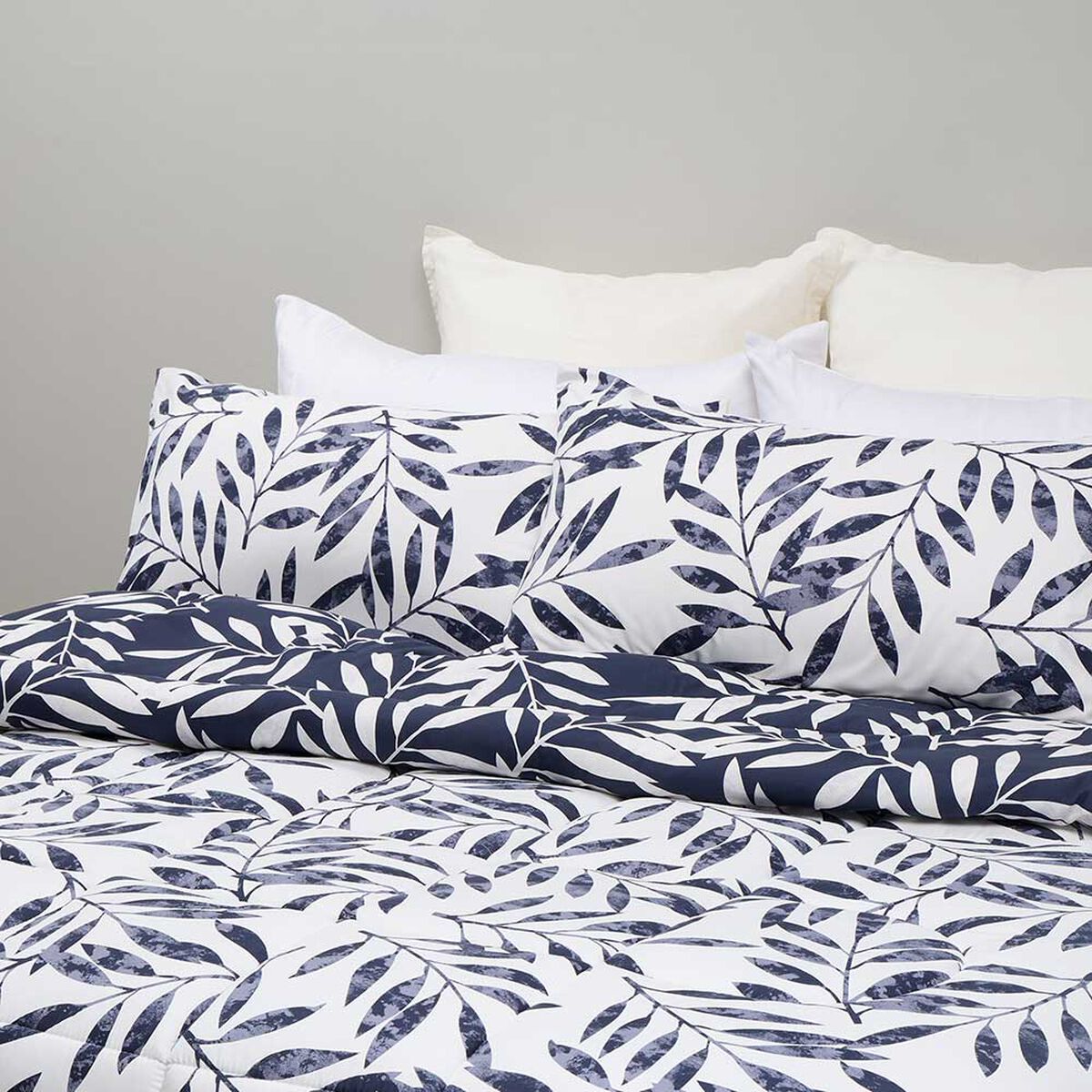 Plumón Rosen king Tamaria Azul/blanco