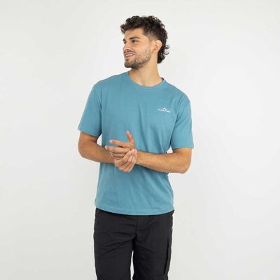 Polera Deportiva Hombre Alpinextrem Azul, Verde