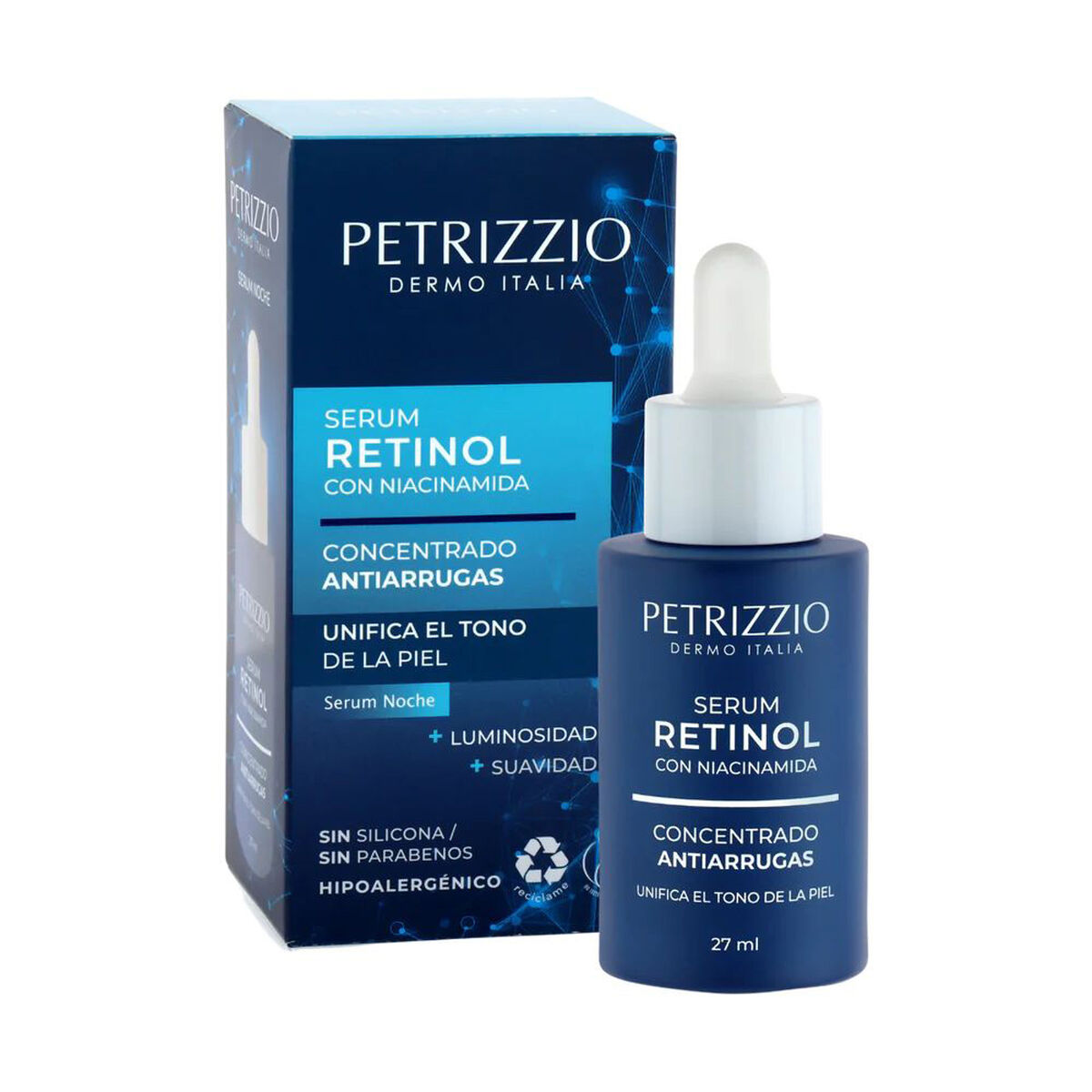Sérum Retinol Concentrado Antiarrugas 27 ml Petrizzio Dermo