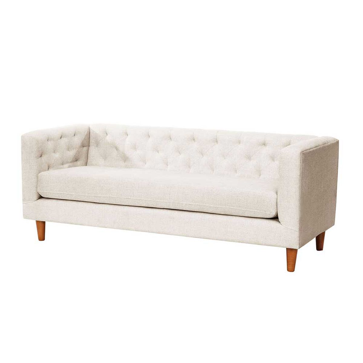 Sof&aacute; Latam Home Brescia 3 Cuerpos Blanco