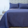 Quilt Doral Hotpress Bi-Color 2 Plazas Lila
