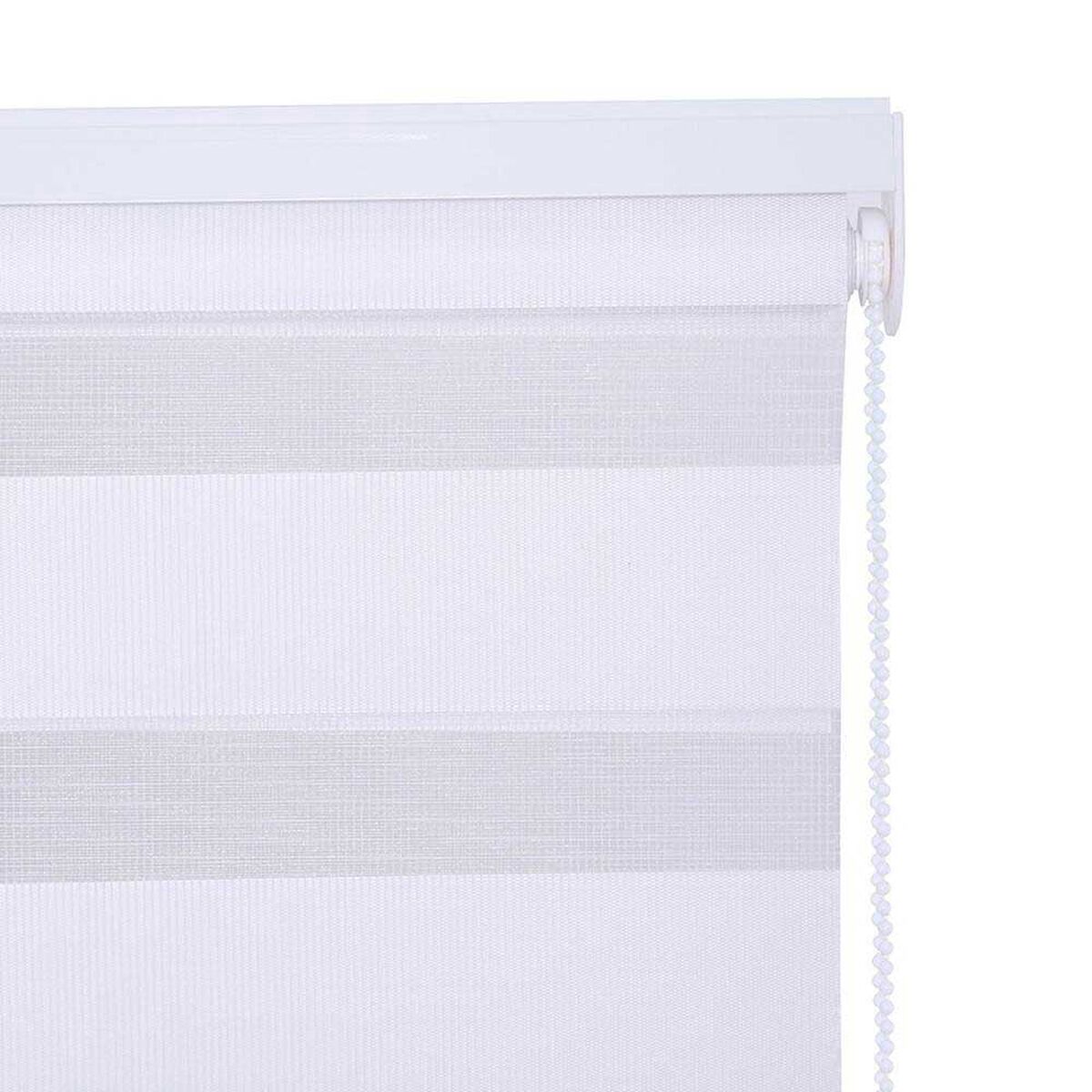 Cortina Roller Mashini Zebra Blanco 120 x 250 cm