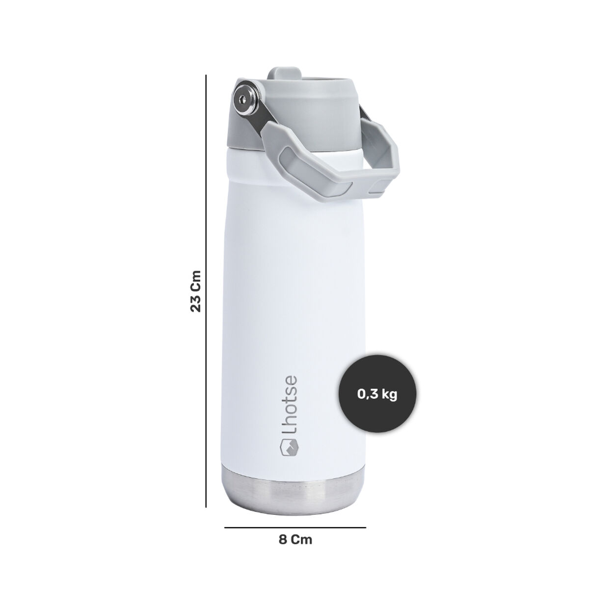 Botella Lhotse Adventure Blanco 650 ml