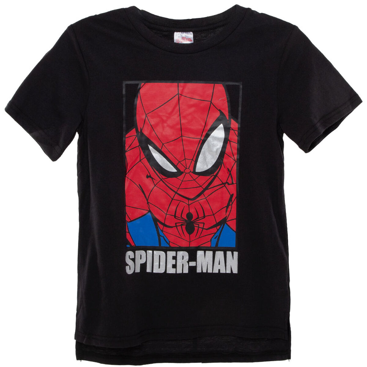 Polera Manga Corta de Algodón Niño Spiderman