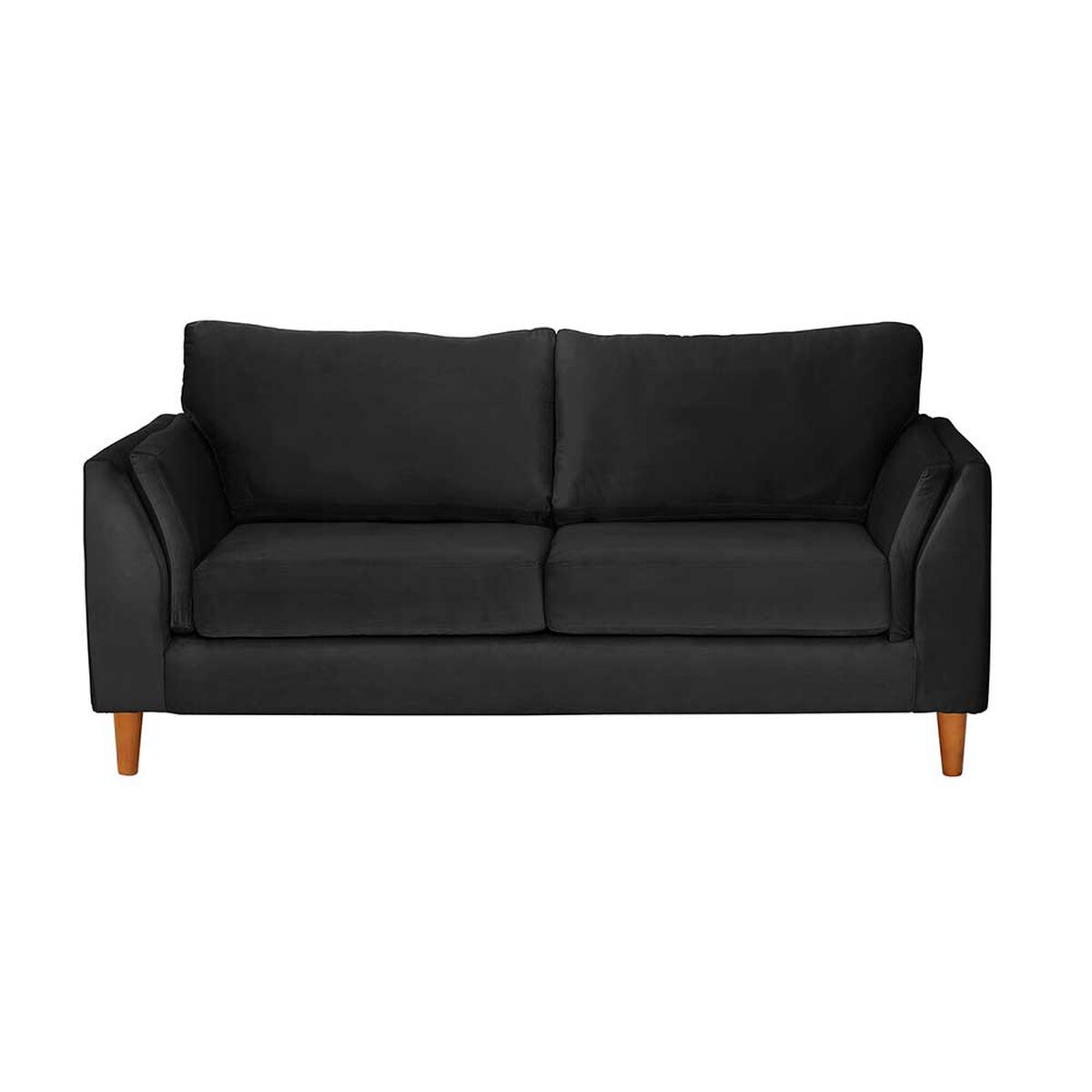 Sof&aacute; Latam Home Milan 2 Cuerpos Negro