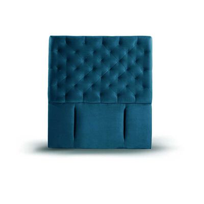 Imagen 1 del producto Respaldo Latam Home 1,5 Plazas Brescia Tela Velvet Azul