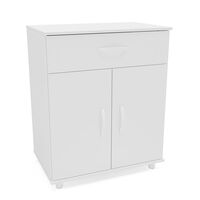 Mueble Auxiliar Vekkahome Grecia 2 Puertas Blanco