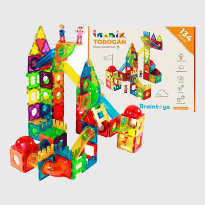 Imagen 2 del producto Tobogán 134 Piezas Magnéticas Imanix