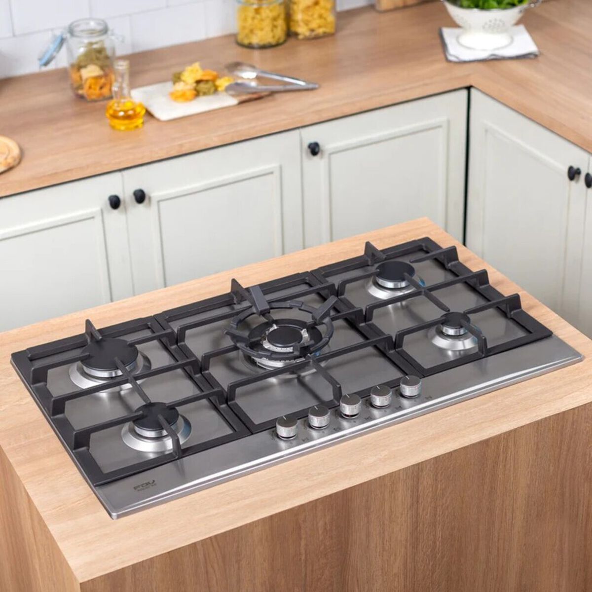 Encimera a Gas FDV Design 90 5GLSTX BUT 5 Quemadores