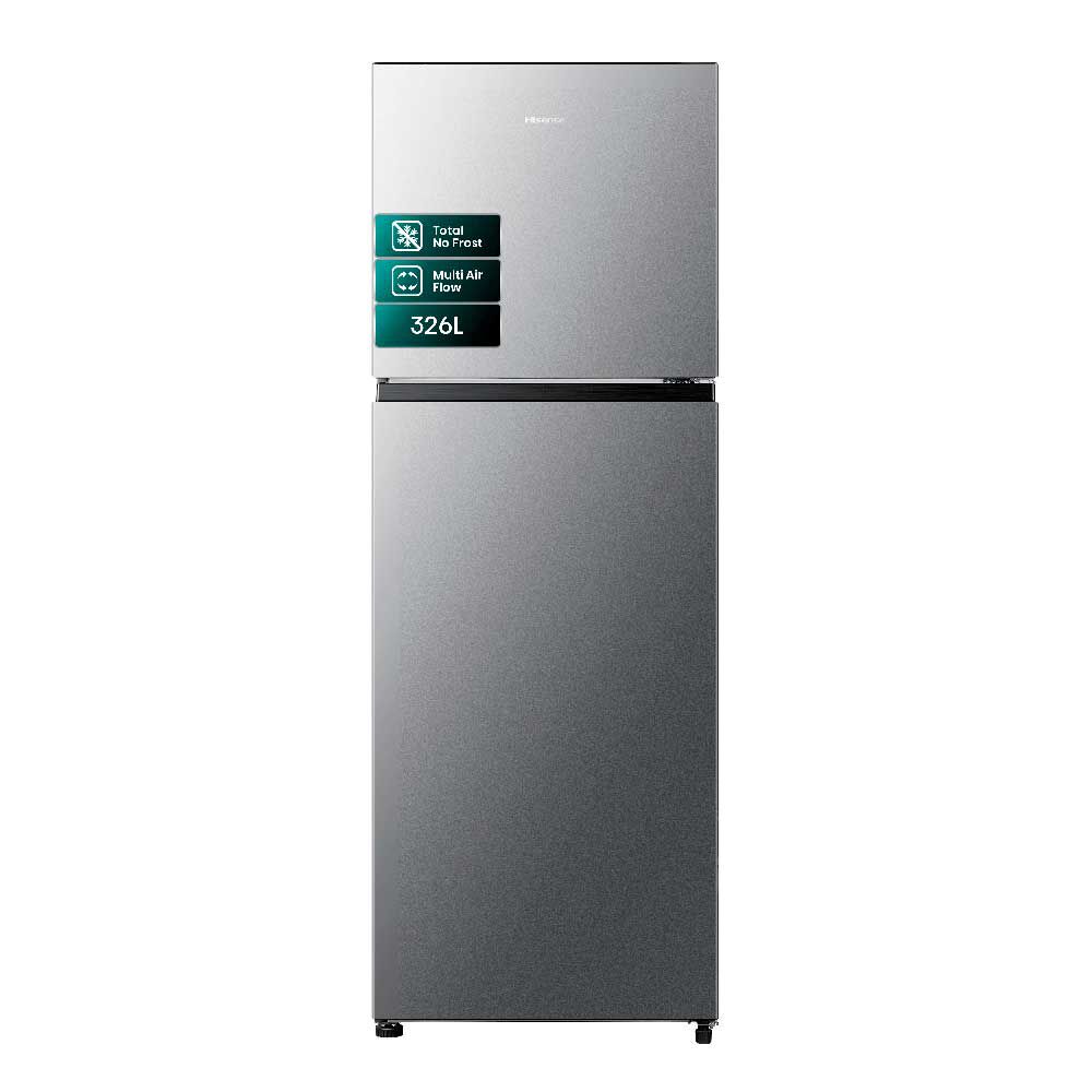 Refrigerador Hisense RT418N4ASU1 Top Mount 326 lts. Inox