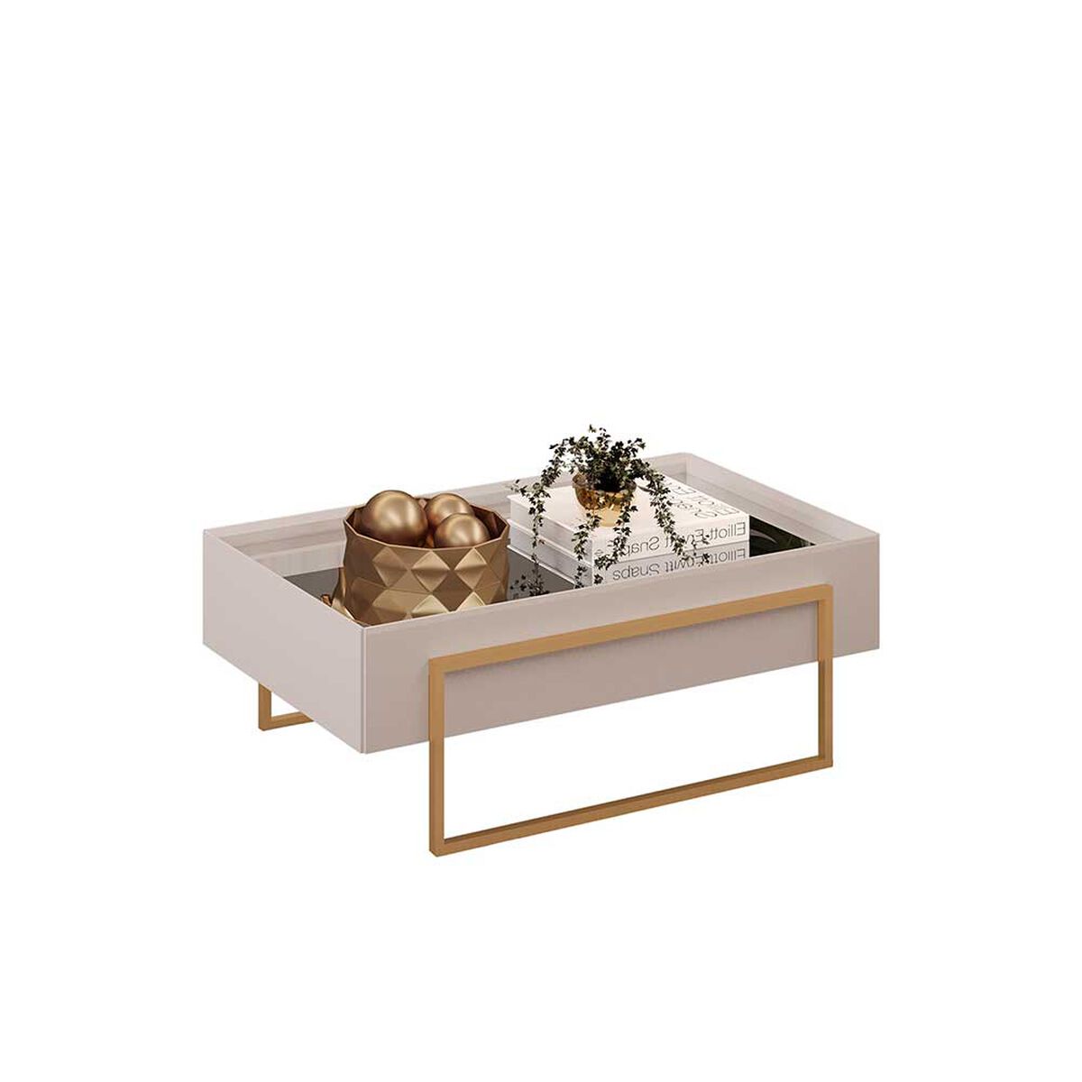 Mesa de Centro Vekkahome Pilar Blanco