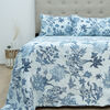 Quilt Doral Hotpress Estampado King Floral