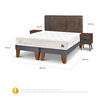 Cama Europea CIC Base Dividida King Cocopedic