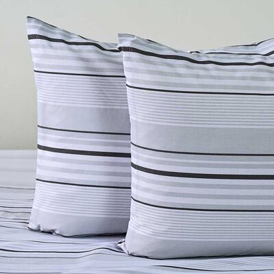 Imagen 2 del producto Juego de Sábanas American Family King 144 Hilos Zircon Gris