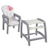 Silla de Comer Portatil Kinder SX Rosada Bebesit