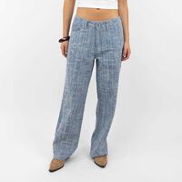 Jeans Mujer Icono Celeste-Me