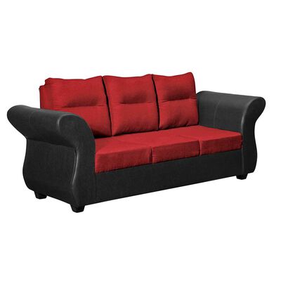 Imagen 2 del producto Juego de Living Diseño A&M Home Zara Sofá 3 Cuerpos + 2 Sillones 1 Cuerpo Burdeo