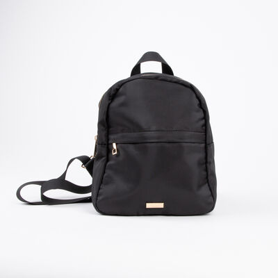 Mochila Negra Icono