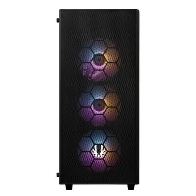 Imagen 2 del producto Gabinete BitFenix/ ​​Hades + Fuente de Poder 600W / 4 ventiladores/ Negro