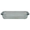 Set 2 Fuentes para Horno Vidrio Brando Fuente Blanco 1 lt | 2,2 lt