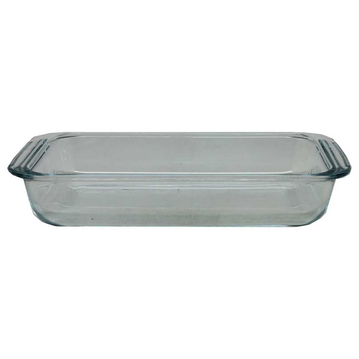 Set 2 Fuentes para Horno Vidrio Brando Fuente Blanco 1 lt | 2,2 lt