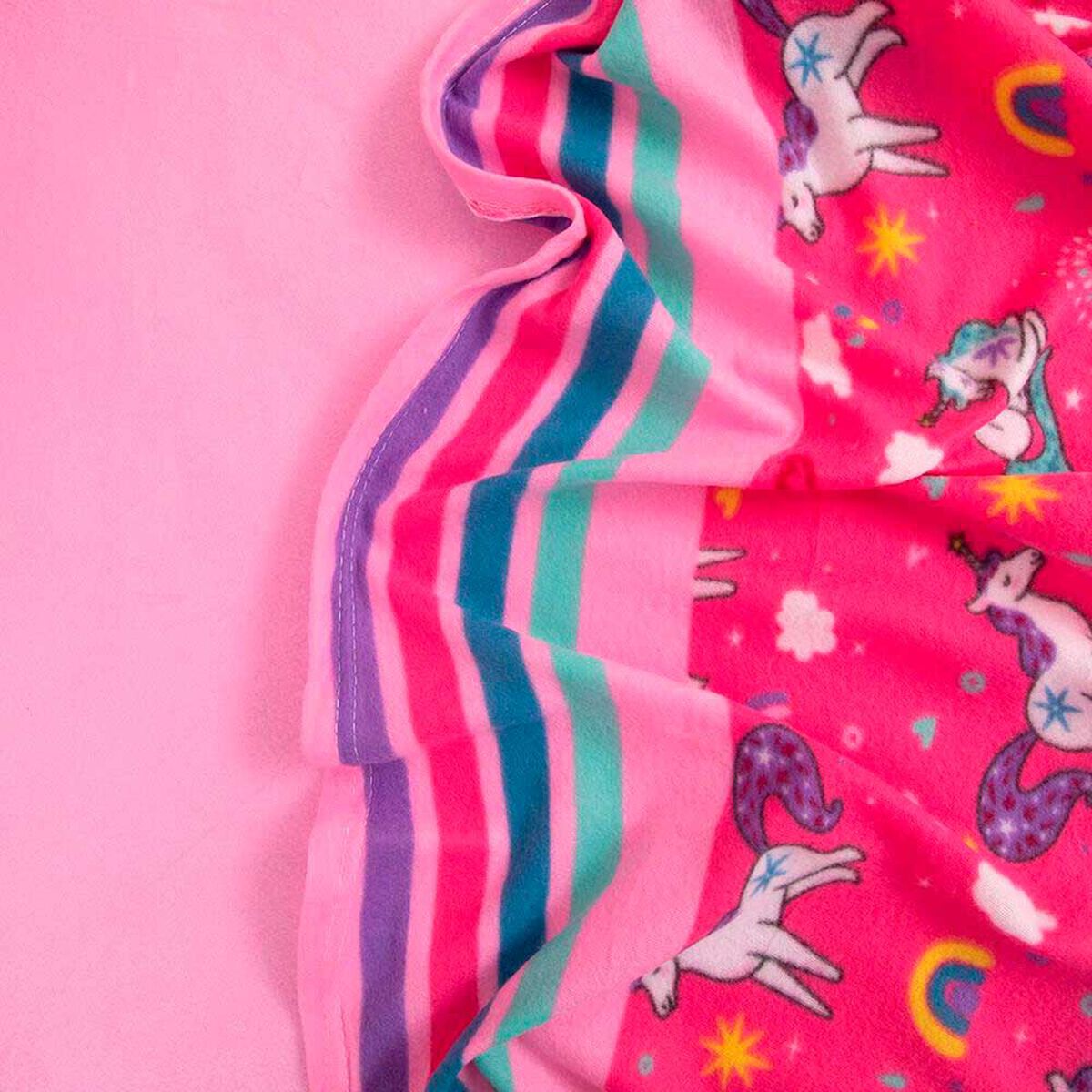 S&aacute;bana de Polar Doral 1,5 Plazas Senses Unicornio