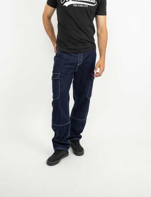 Imagen 1 del producto Pantalón Cargo Hombre Icono Azul, Beige, Cafe, Negro