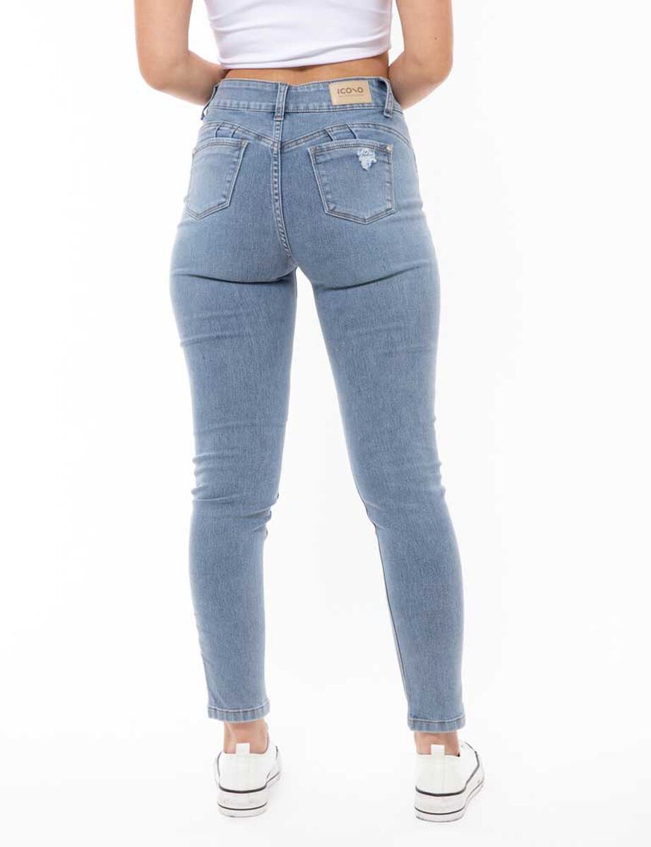 Jeans Skinny Push Up Mujer Icono