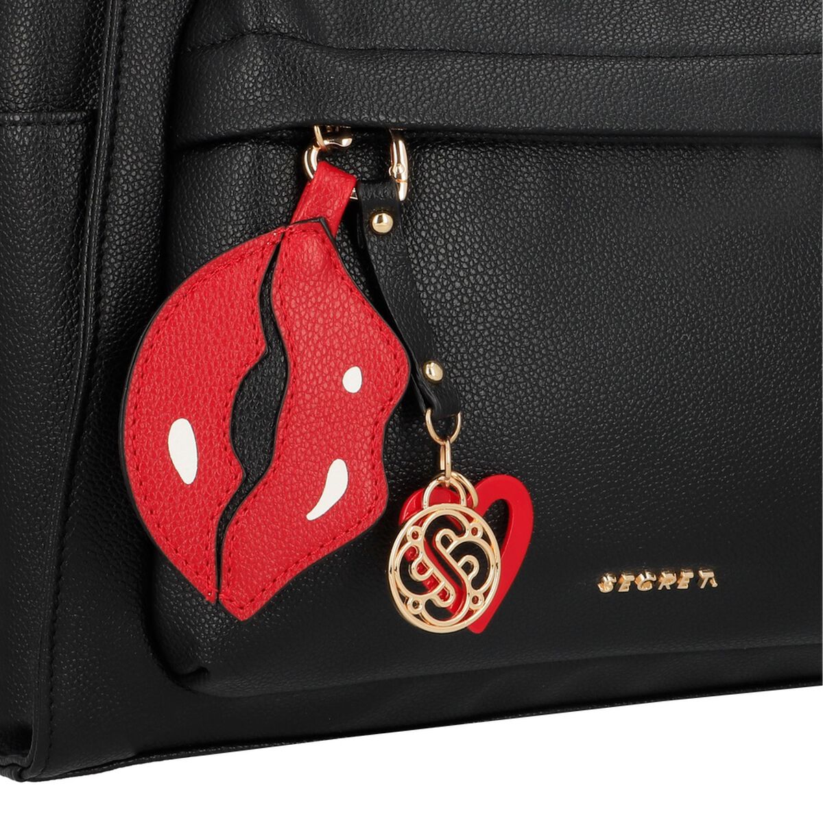 Cartera Tote Secret Teruel FW25 M Negro