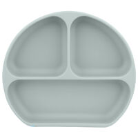 Plato con Divisiones Azul Infanti