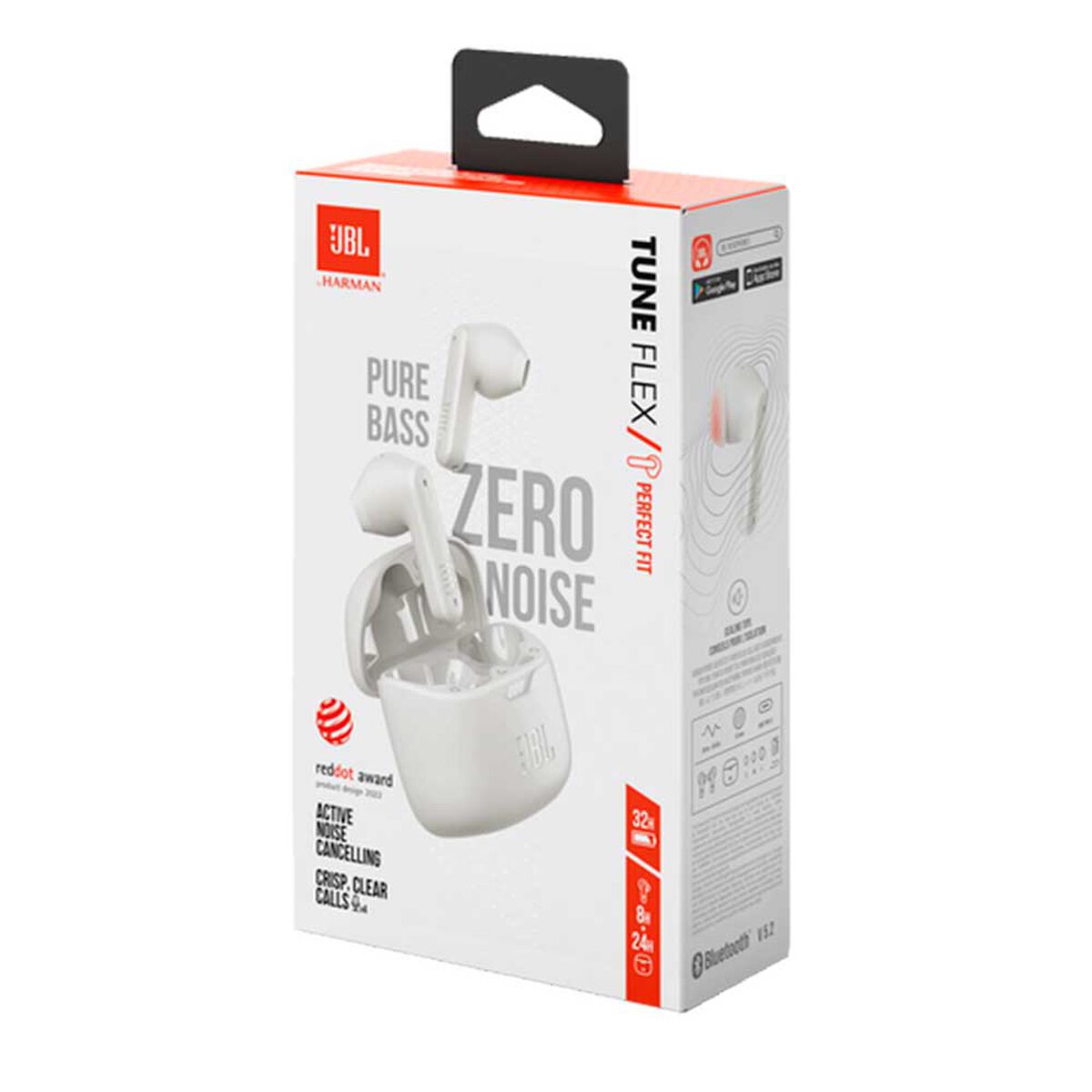 Audífonos Bluetooth In Ear JBL Tune Flex TWS Blanco