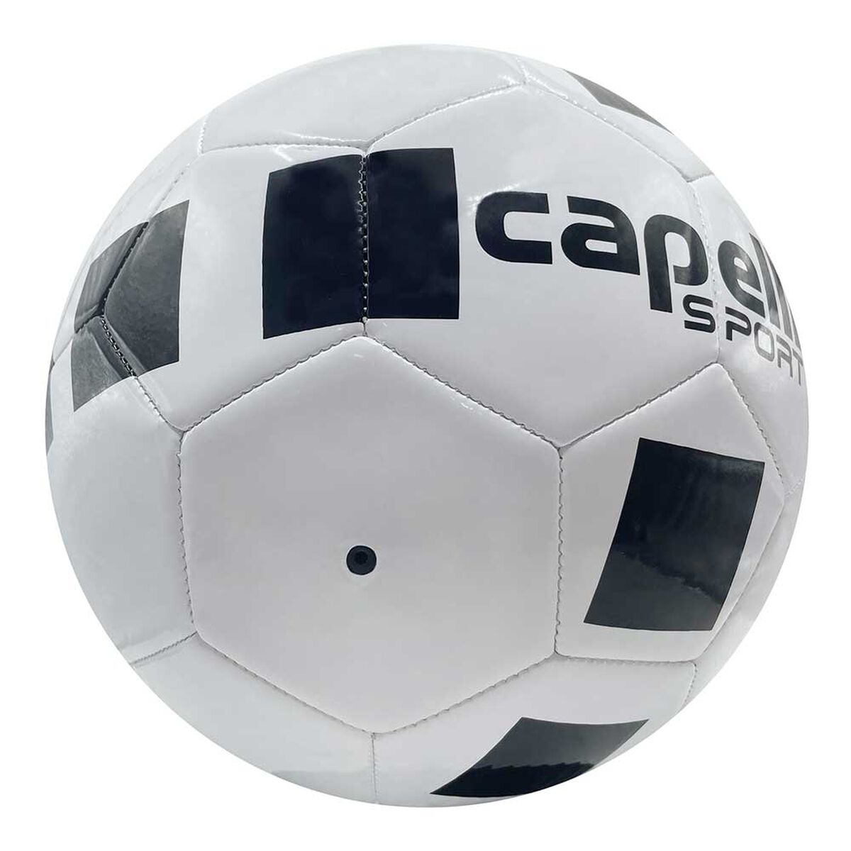 Balón de Fútbol Negro Capelli