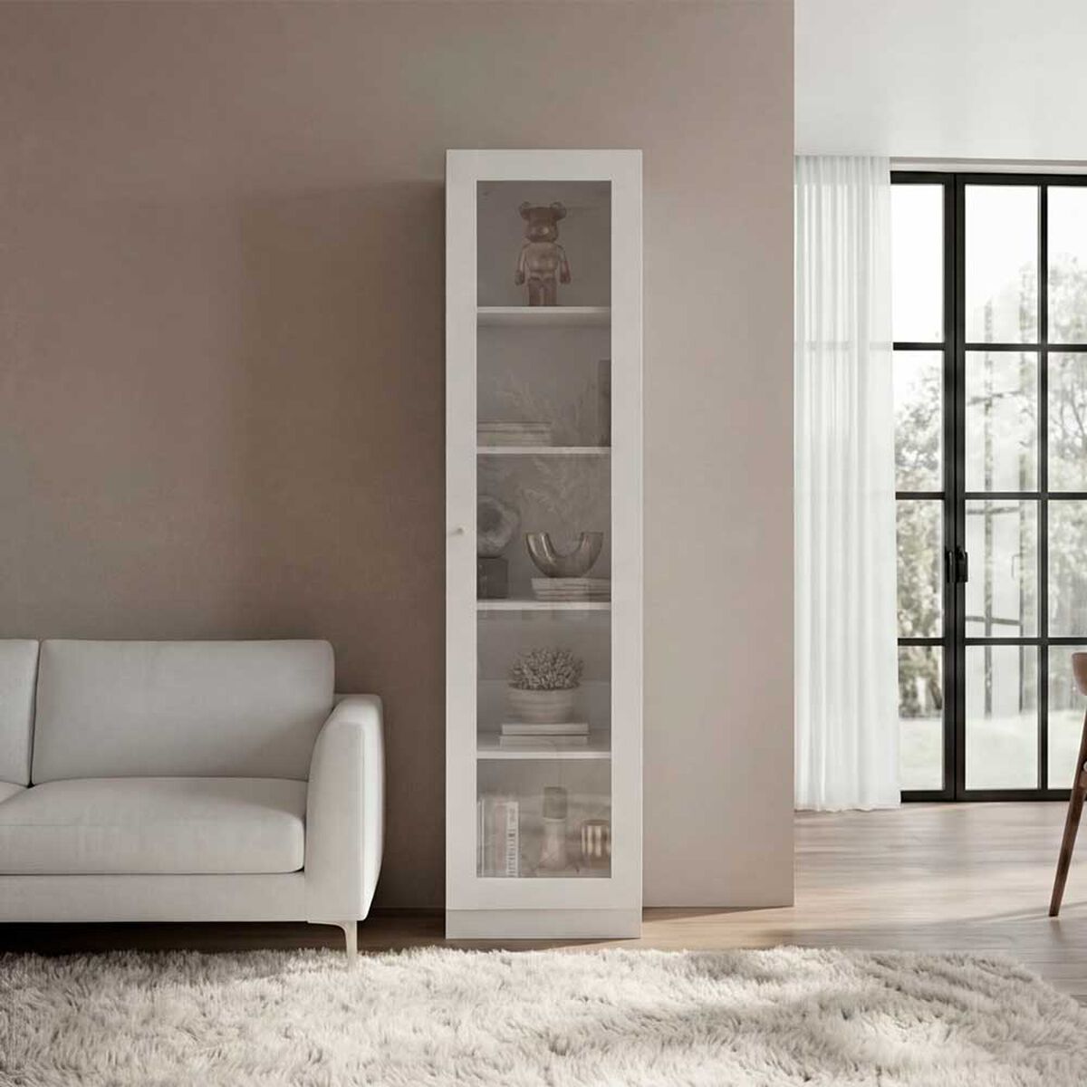 Vitrina Tuhome Home E6 1 P Blanco