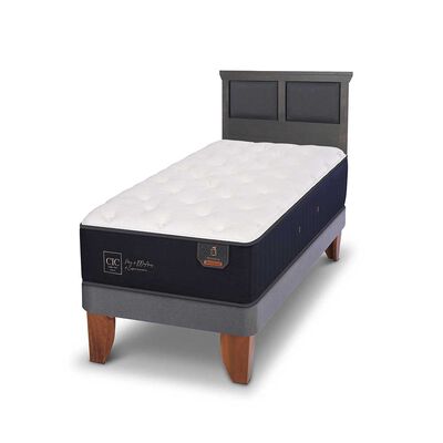 Imagen 2 del producto Cama Europea CIC 1,5 Plazas Premium + Respaldo Torino