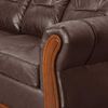 Juego de Living Black Factory Toronto 5 Cuerpos Chocolate