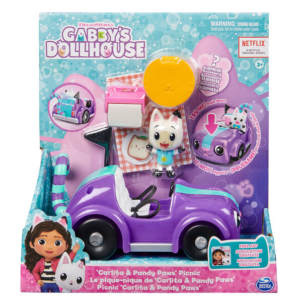 Gabby Dollhouse Auto Carlita & Pandy