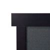 Cama Europea CIC Green Infinity 2 Plazas + 1 Respaldo Dublin Negro