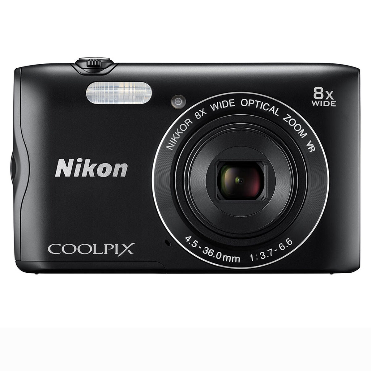 Cámara Nikon Coolpix A300 20,1 MP Negra