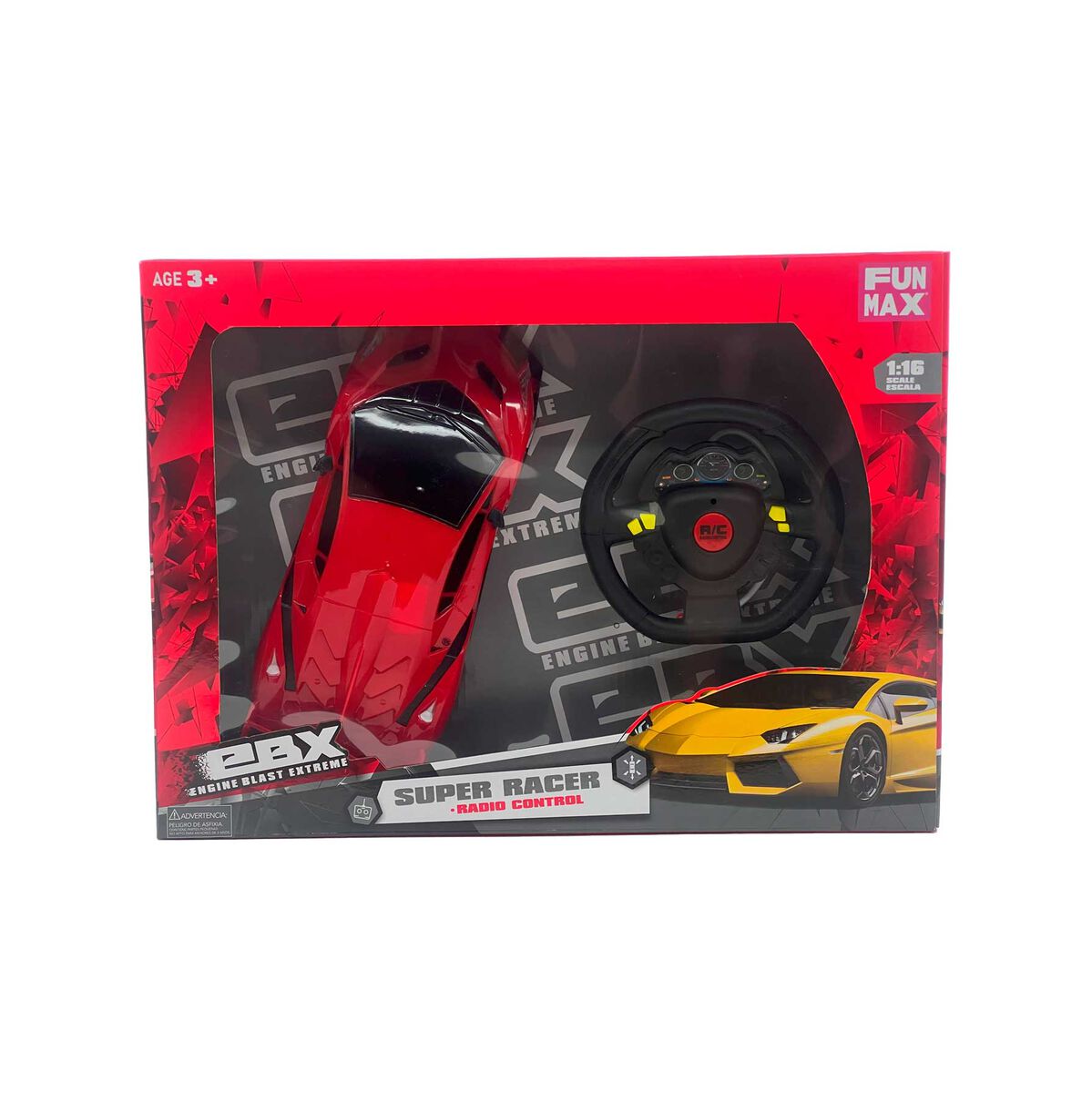Vehiculo Radio Control con Volante Value Ebx