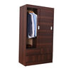 Closet Caburgua 2 Puertas Corredera 4 Cajones Wengue