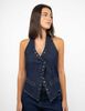 Blazer Gillet Denim Mujer Icono