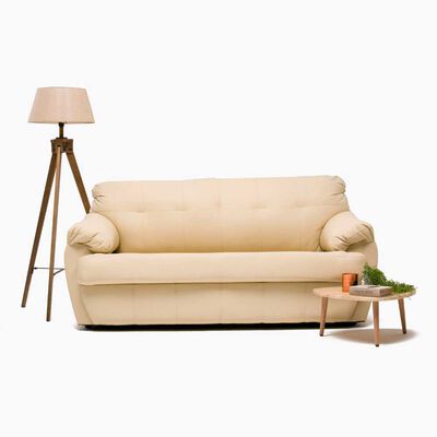 Imagen 2 del producto Sofá Cabsur Caburga 3 Cuerpos PU Beige