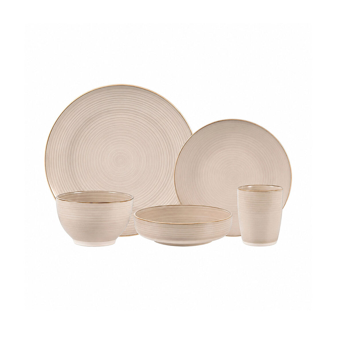Juego de Loza Simplit Siena 30 Piezas