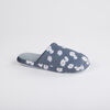 Pantufla Floreada Mujer Portman Club