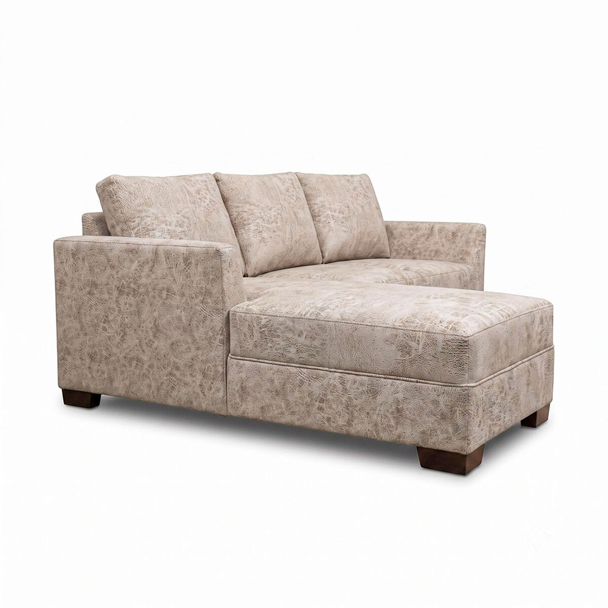 Seccional Izquierdo Muebles MPR Denver 4 Cuerpos Beige
