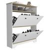 Cómoda TuHome Bi Color Blanco Duna 2 Puertas