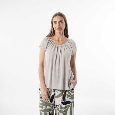 Blusa Manga Corta Mujer Portman Club