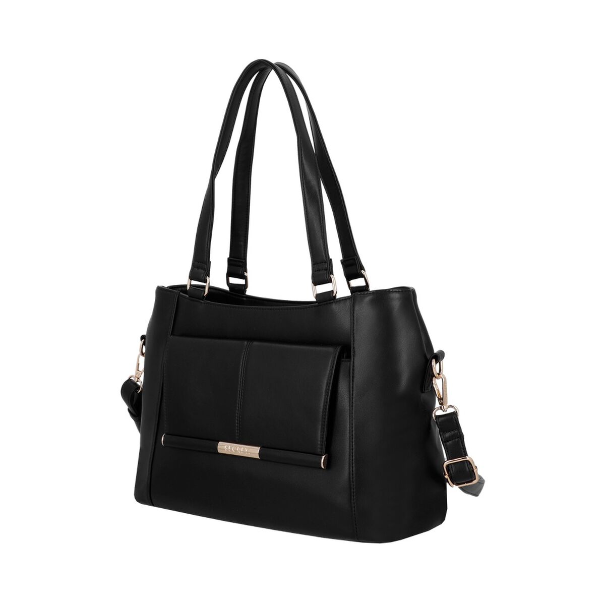 Cartera de Hombro Secret Sicilia SC7 Grande Negra